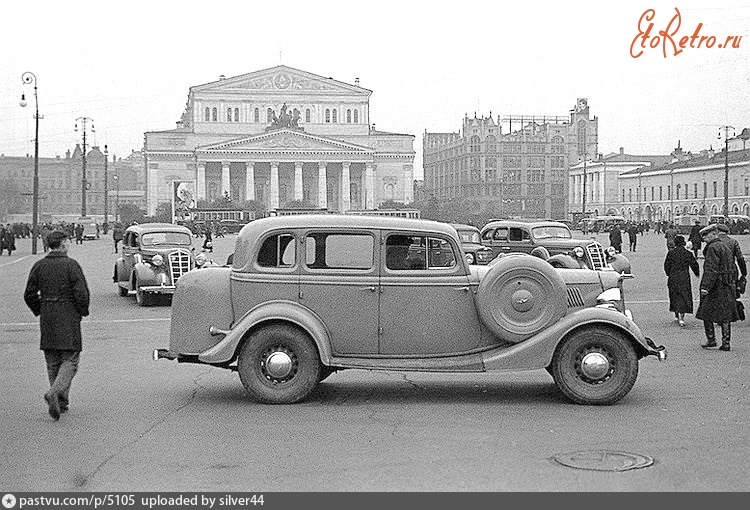 Москва - Площадь Свердлова 1938, Россия, Москва,