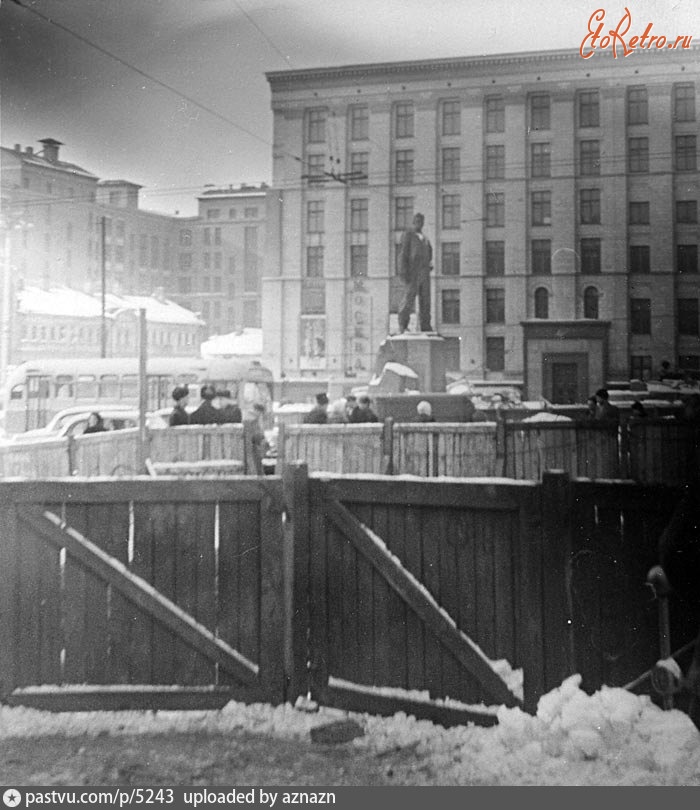 Москва - Площадь Маяковского 1958—1959, Россия,