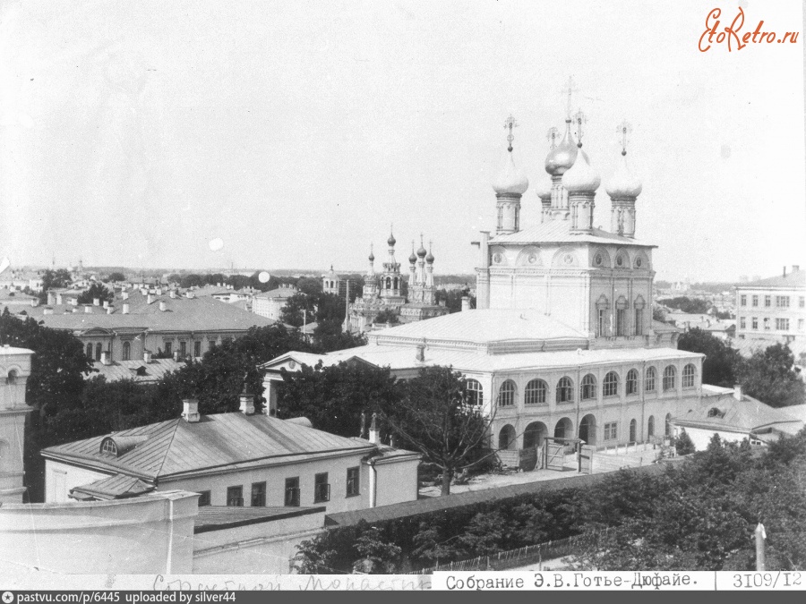Москва - Страстной монастырь 1890—1900, Россия, Москва,