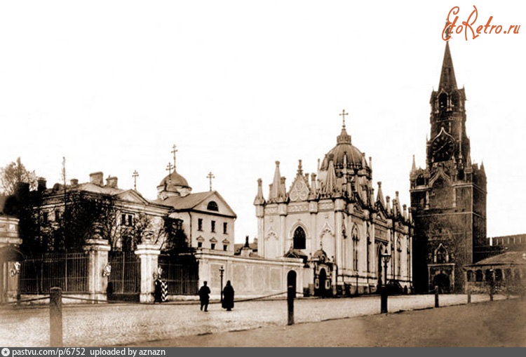 Москва - Вознесенский монастырь в Кремле 1900—1910, Россия, Москва,