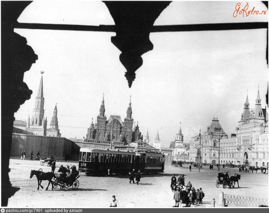 Москва - Красная площадь 1929, Россия, Москва,