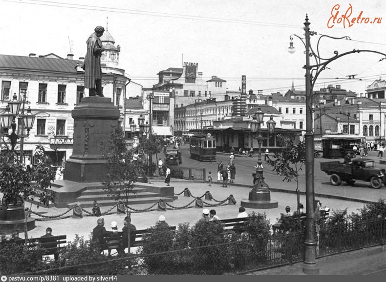 Москва - Пушкинская площадь 1932—1936, Россия, Москва,