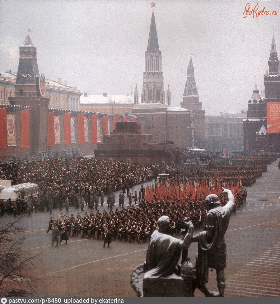 Москва - Парад на Красной площади 1979, Россия, Москва,