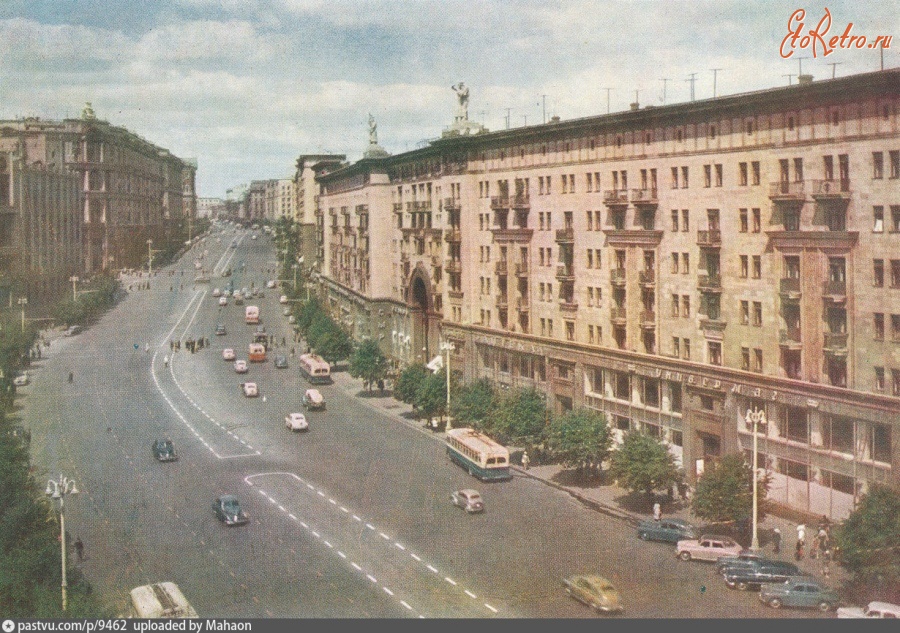 Москва - ул. Горького 1954—1960, Россия, Москва,