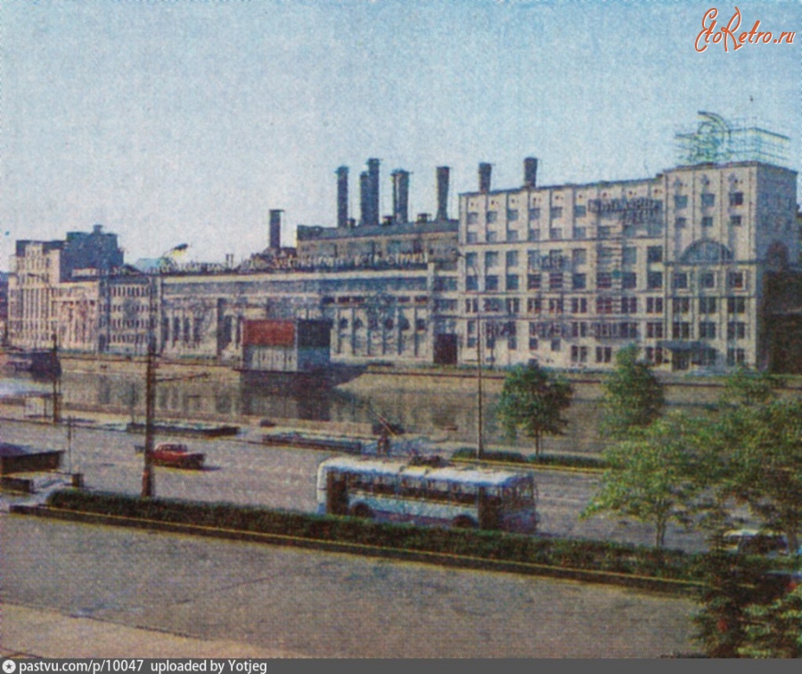 Москва - ГЭС-1 1970—1980, Россия, Москва,