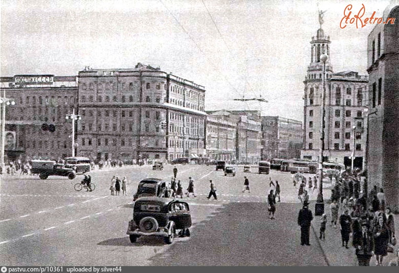 Москва - Пушкинская площадь 1948, Россия, Москва,