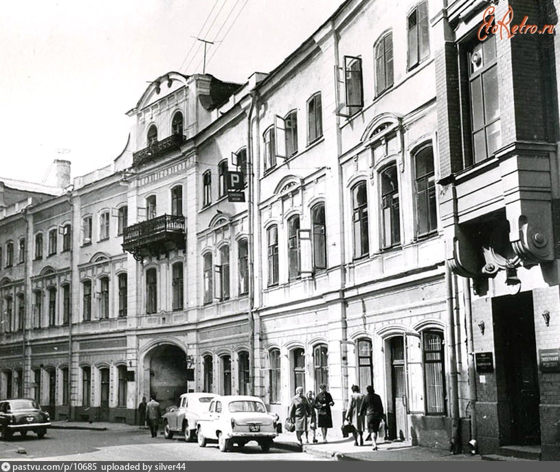 Москва - Старопанский переулок 1970—1978, Россия, Москва,