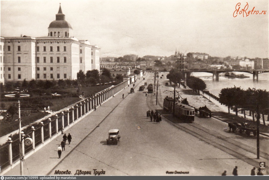 Москва - Вид на Швивую горку 1931, Россия, Москва,