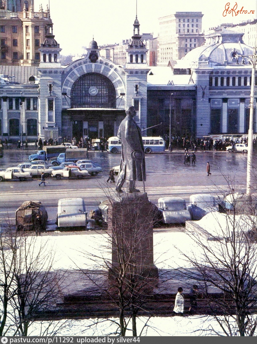 Москва - Белорусский вокзал 1970—1973, Россия, Москва,