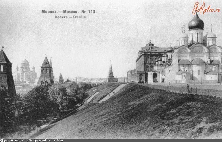 Москва - У края Ивановской площади 1901, Россия, Москва,