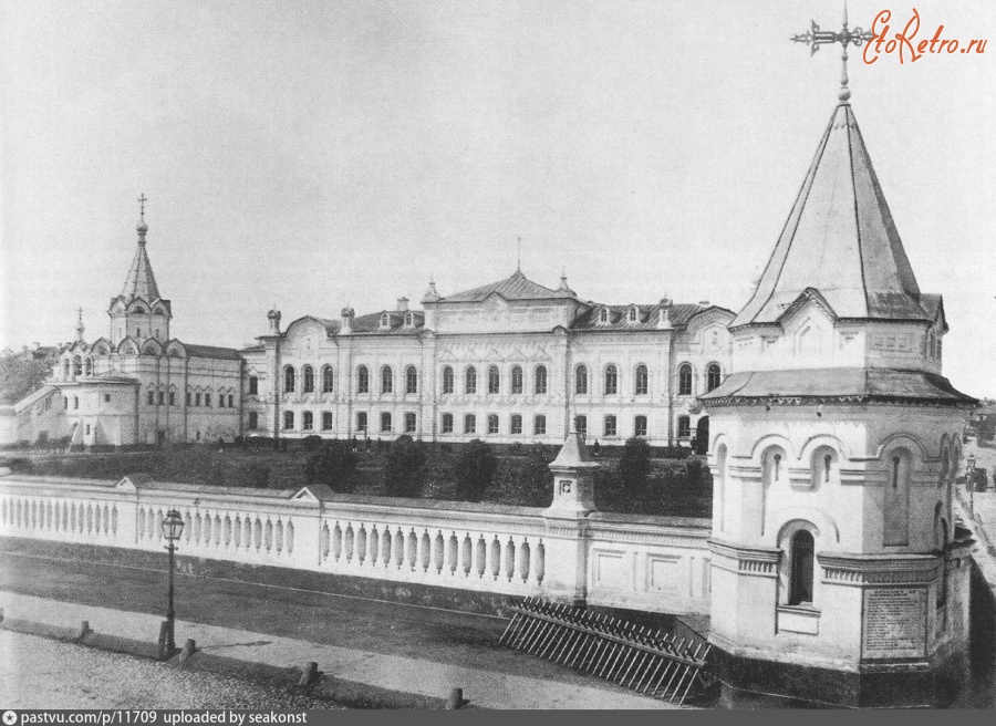 Москва - Здание архива Министерства иностранных дел, вид с Моховой 1878—1882, Россия, Москва,
