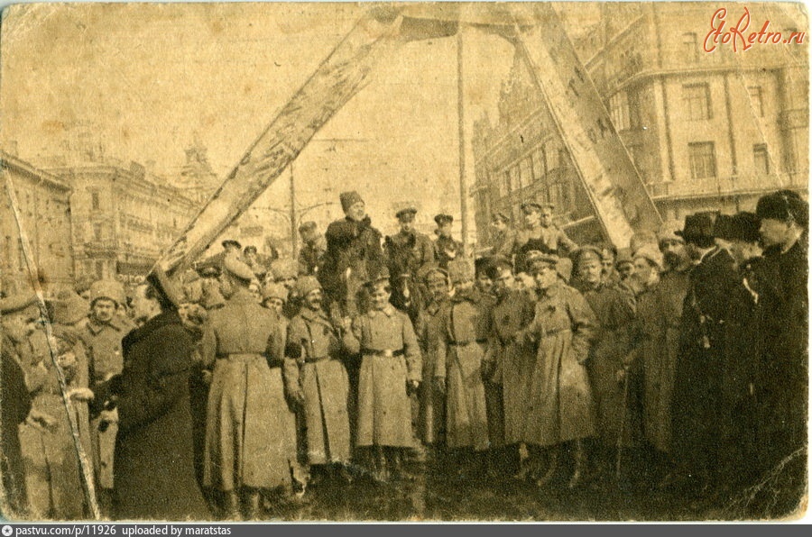 Москва - Февральская революция 1917, Россия, Москва,