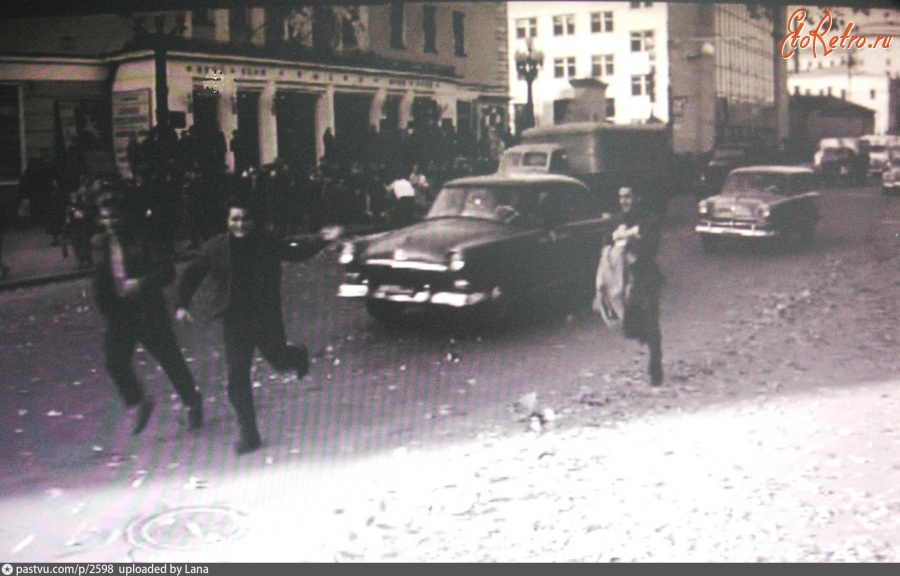 Москва - Цветной бульвар. Цирк 1961, Россия, Москва,