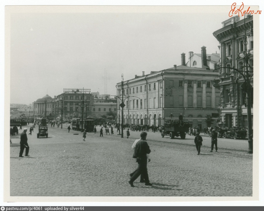 Москва - Театральный проезд 1930, Россия, Москва,