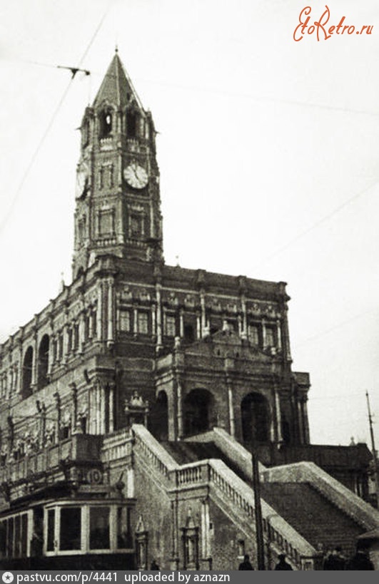 Москва - Сухарева башня 1932, Россия, Москва,