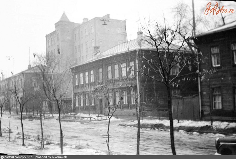 Москва - Тополев переулок 1958—1960, Россия, Москва,