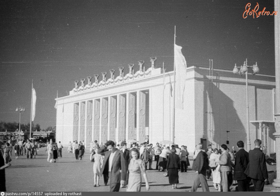 Москва - ВСХВ. Павильон Зерно 1939, Россия, Москва,
