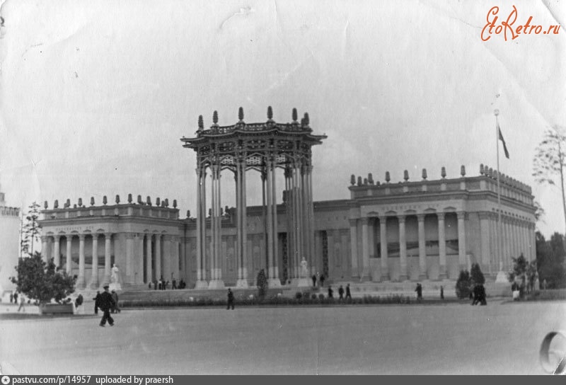 Москва - ВСХВ, Узбекский павильон 1957—1958, Россия, Москва,