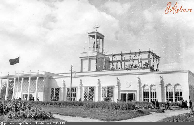 Москва - ВСХВ. Павильон «Главликерводка» 1939, Россия, Москва,