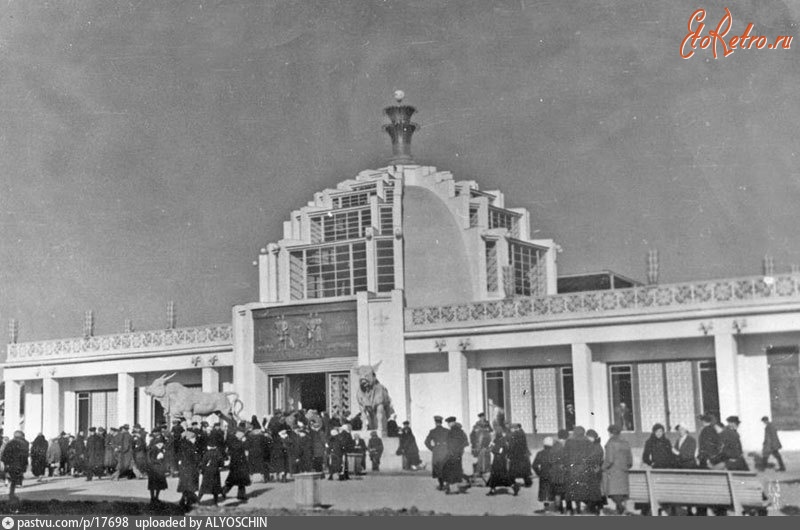 Москва - ВСХВ. Павильон «Главмясо» 1939, Россия, Москва,