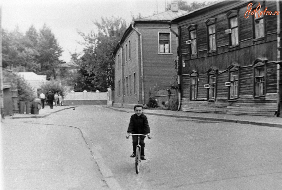 Москва - 2-ой Лаврский переулок в 1968 году