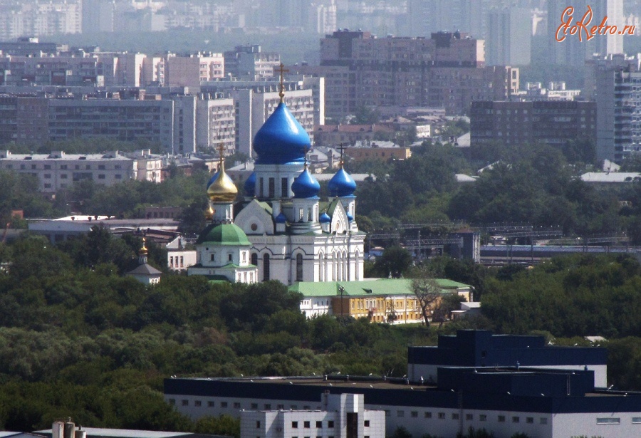 Москва - Виды на Москву с балкона 22 этажа РОНЦ на  Каширке