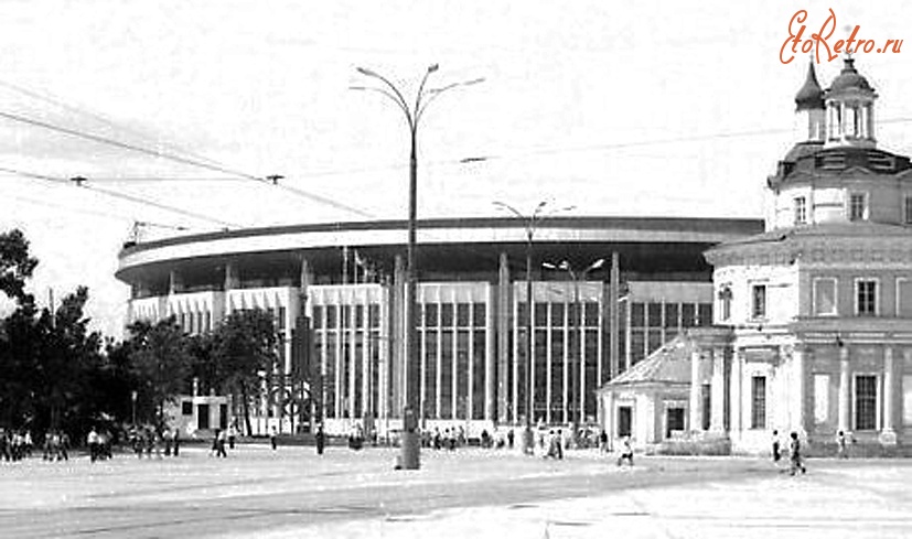 Москва - Москва. Спорткомплекс «Олимпийский» во время Олимпиады-80.