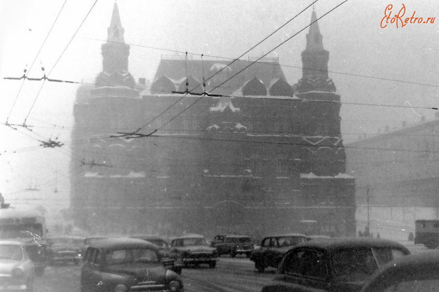 Москва - Москва. Исторический музей в тумане.