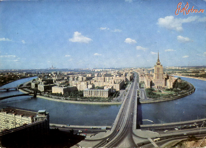 Москва - Вид на Кутузовский проспект