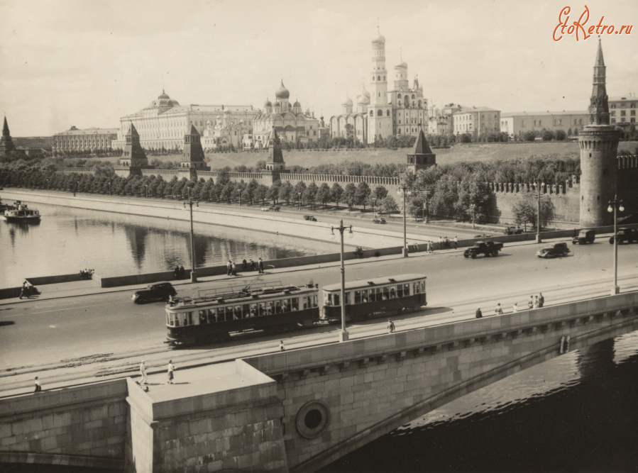 Москва - Большой Москворецкий мост.