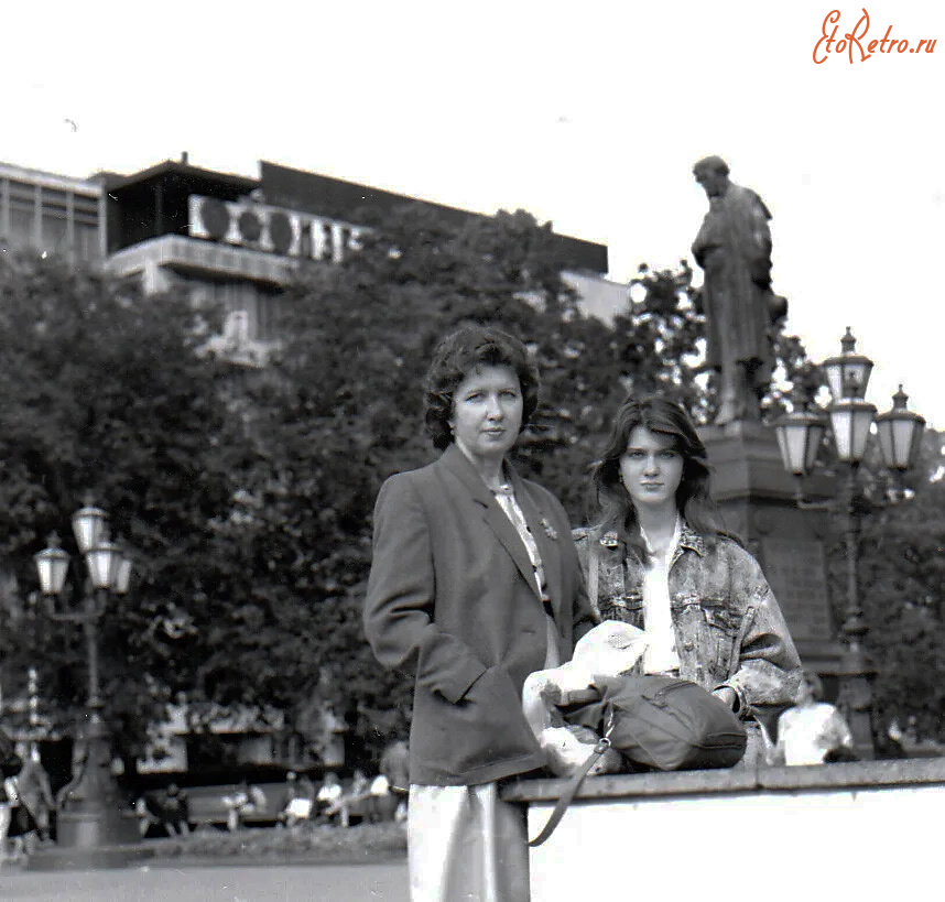 Москва - На Пушкинской площади.