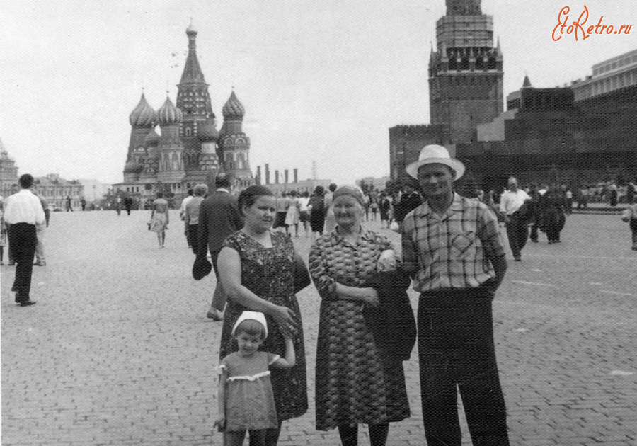 Москва - На Красной площади.