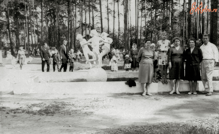 Максатиха - Скульптура в парке Максатихи.