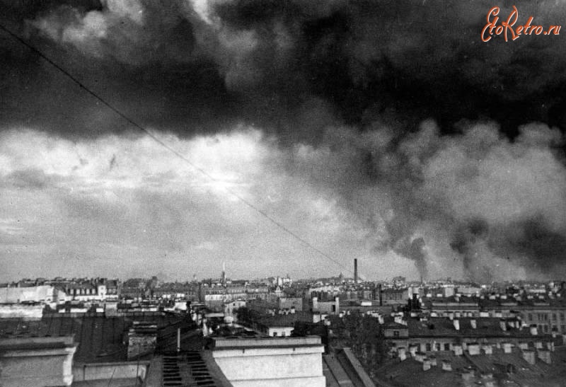 Санкт-Петербург - Первая бомбардировка с воздуха по Ленинграду.