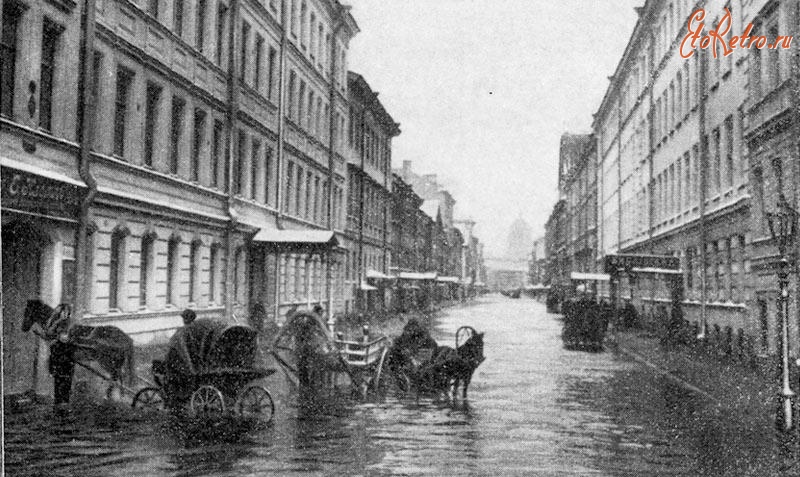 Санкт-Петербург - Наводнение на Большой Подьяческой