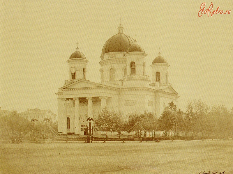 Санкт-Петербург - Преображенский собор в 1856 г.: