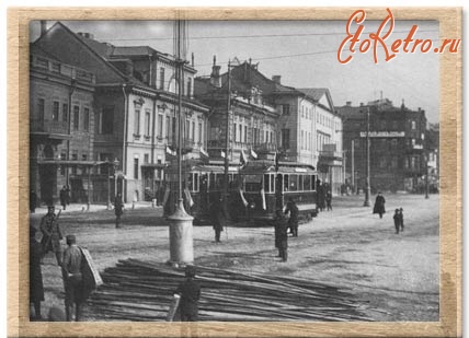 Санкт-Петербург - Трамвай на Васильевском острове.