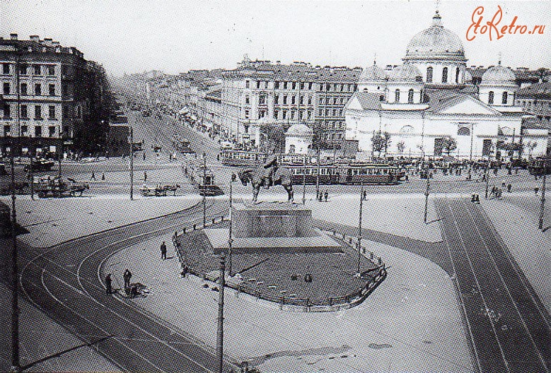 Санкт-Петербург - Площадь Восстания (Знаменская) до реконструкции.