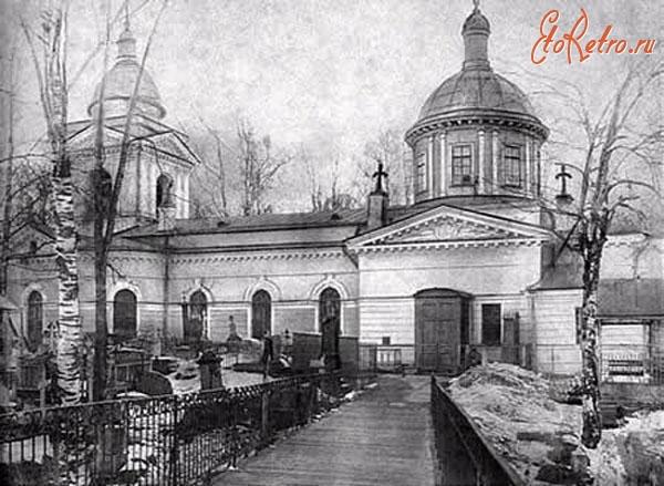 Санкт-Петербург - Большеохтинское кладбище. Церковь святого Георгия Победоносца.