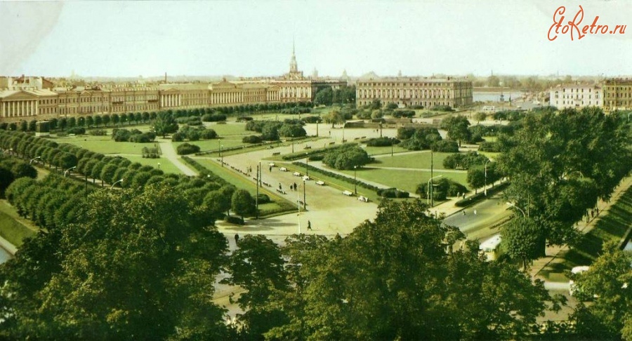 Санкт-Петербург - Марсово поле. 1960-е годы