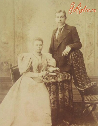 Санкт-Петербург - Семейная пара, 1890.