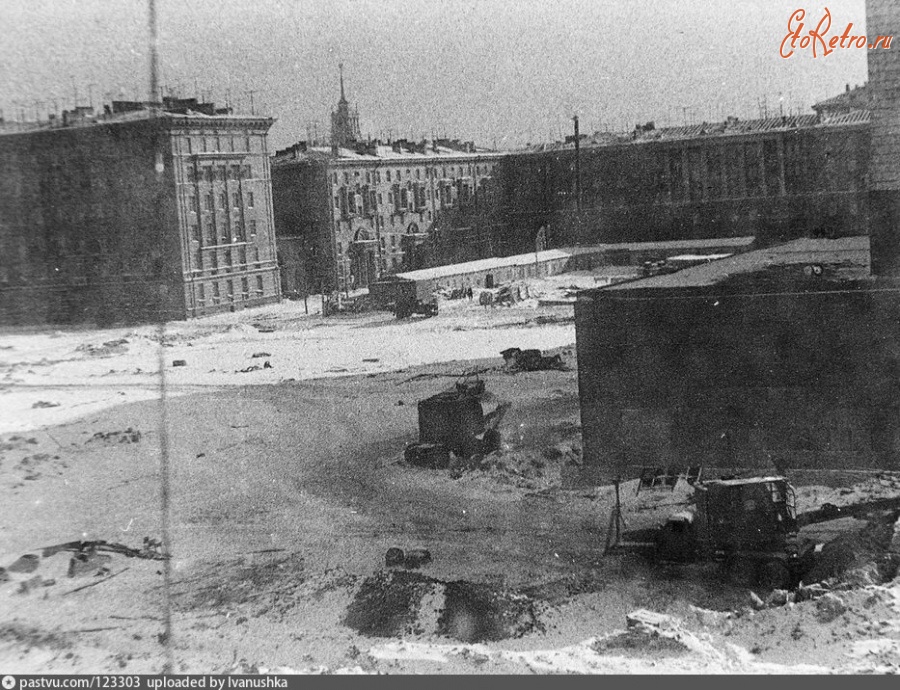 Санкт-Петербург - Площадь Чернышевского. Строительство гостиницы 