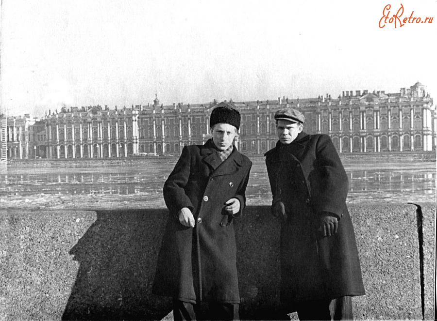 Санкт-Петербург - Вид на Эрмитаж.