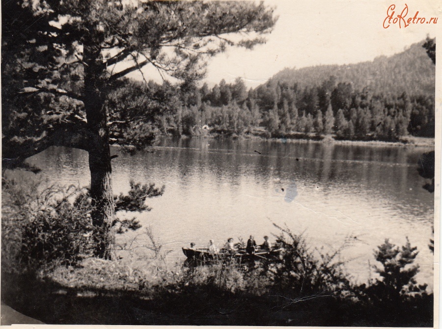 Алтайский край - Алтай; река Катунь 1960-е годы.