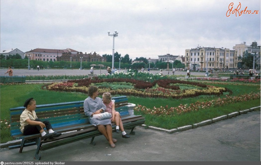 Хабаровск - Площадь Ленина.