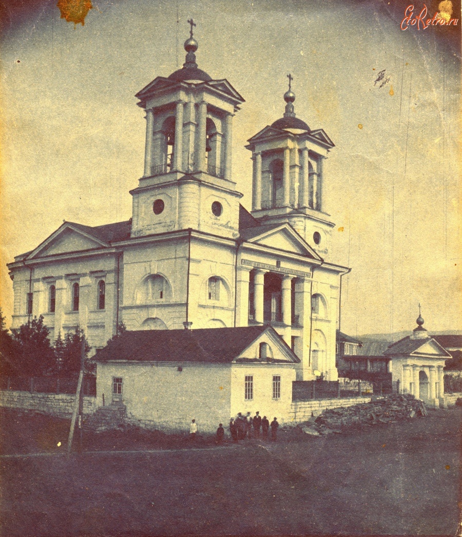 Катав-Ивановск - Храм Иоана Предтече в Катав-Ивановске. Фото до 1917 года. Автор неизвестен.