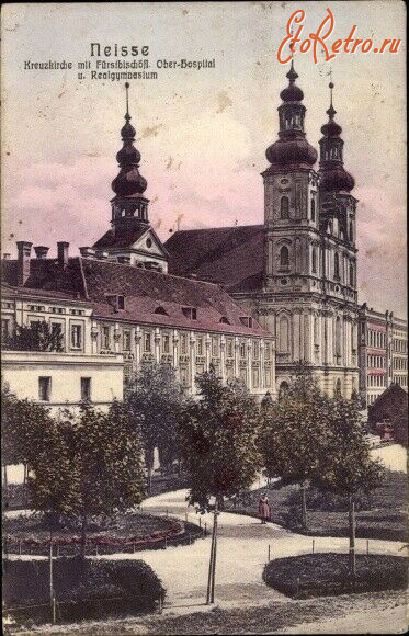 Польша - Ниса (Neisse).  Кройцкірхе.