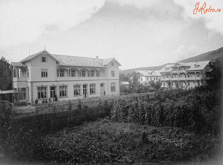 Польша - Щавниця.  Вілли на Мензюсі.