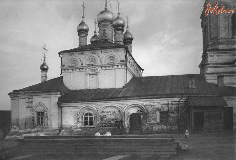 Чебоксары - Вознесенская церковь, вид с севера. Конец 1920 годов