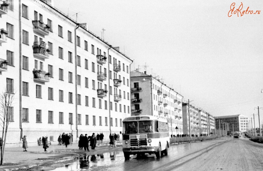 Чебоксары - Проспект Ленина. 1962 год